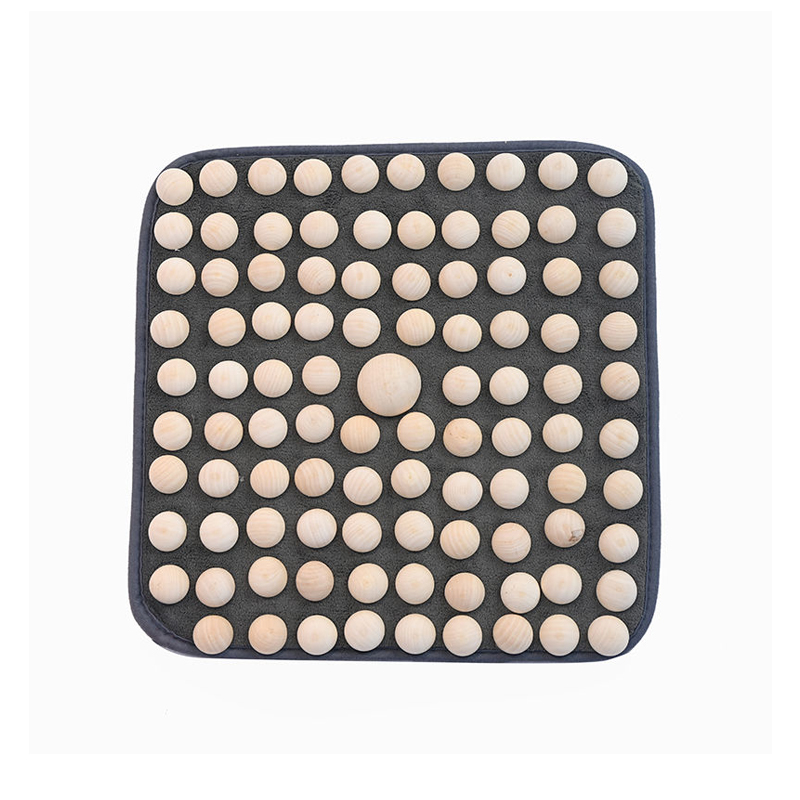 40cm Solid Wood Massage Pad with Balls